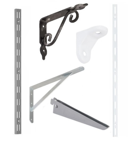 Závěsné systémy, police