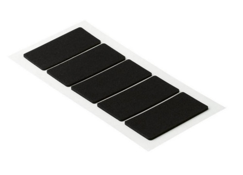 Protiskluzové podložky EVA 40x90mm, samolepící, černé, 5 ks