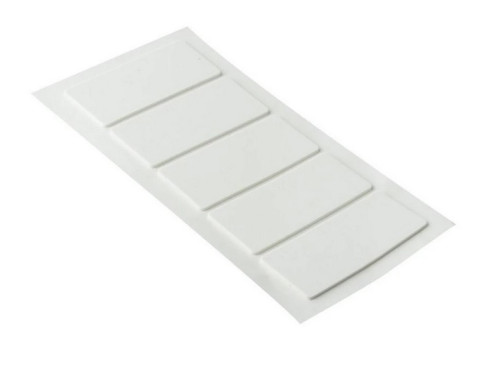 Protiskluzové podložky EVA 40x90mm, samolepící, bílé, 5 ks