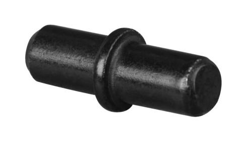 Podpěrka polic O 5mm, černá, 20 ks