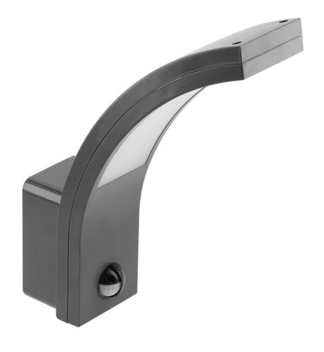 Svítidlo zahradní LED PARIS 10W, 4000K,900lm, IP54 se senzorem