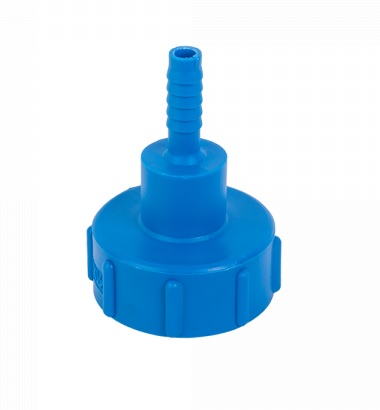 Redukce na IBC, trn pro  hadici 1/2", plast