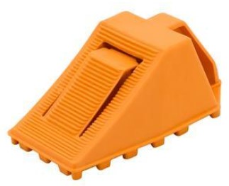 Klín pod kolo s brzdou