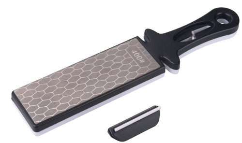 Brousek na nože a nůžky diamantový, 5ti-funkční