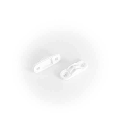 Držák kuličkového řetízku, bílý 5 ks