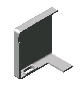 Krytka nosníku žaluzie (Typ KS), 1 pár