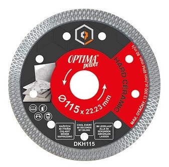 OPTIMA Diamantový kotouč na obklady, celoobvodový