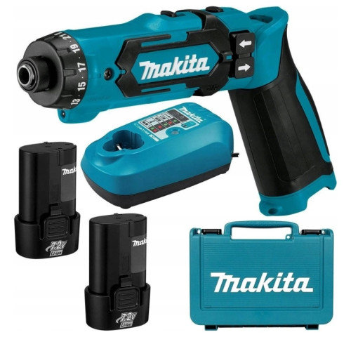 Makita DF012DSE Aku vrtací šroubovák Li-Ion 7,2V/1,5Ah