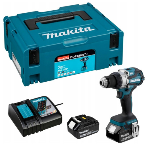 Makita DDF489RTJ Aku šroubovák Li-ion LXT 18V/5,0Ah
