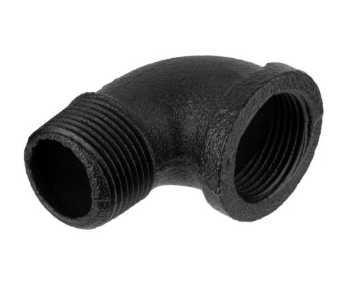 Koleno 3/4", 90°, F/M, RT-23, černé