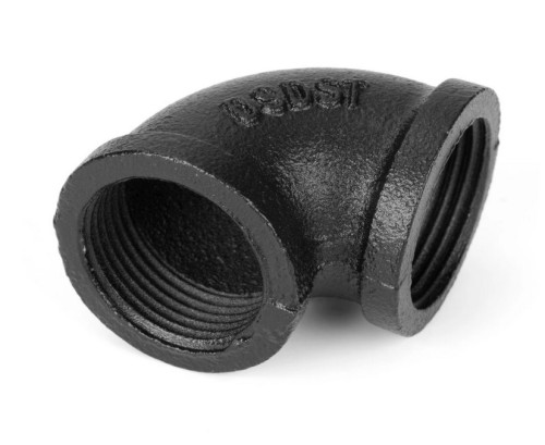 Koleno 3/4", 90°, RT-5, černé