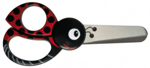 Fiskars Nůžky dětské beruška 13cm KIDS ANIMALS (1004612)