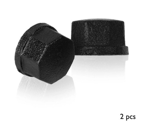 Víčko 3/4", RT-17, černé, 2 ks