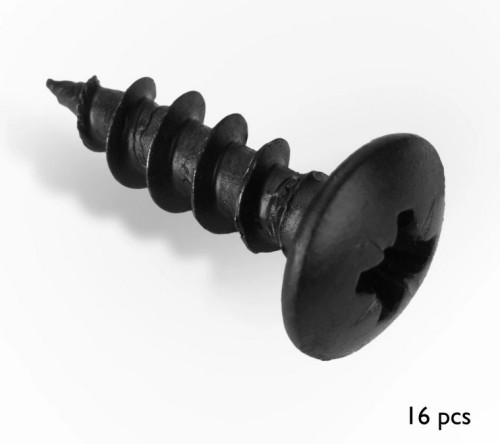 Vruty 5x16mm RT-50, černé, 16 ks