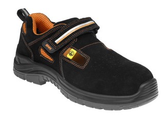 Bezpečnostní sandál ESD LUX s vyztuženou špicí a planžetou S1P