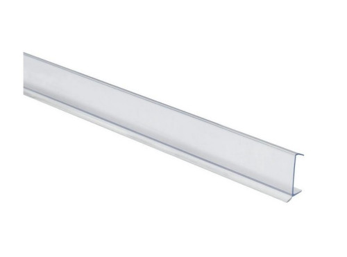 Těsnící soklová lišta 2000mm, 16-19mm, plast, transparentní