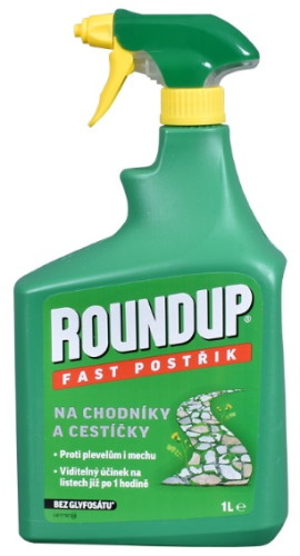 Herbicid Roundup Fast pro chodníky a cestičky 1,0l