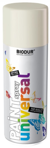 SPREJ LAK BIODUR - RAL9010, bílá mátová, 400ml