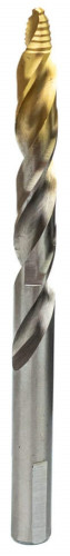 Vrták s válcovou stopkou DIN338N; HSS-G TiN - FlowStep; vybrušovaný, povlakovaný TiN, špička 118°