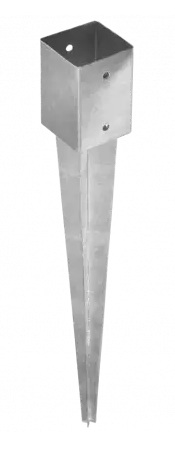 Patka sloupku 45 k zarážení  46 x 550 x 1,5