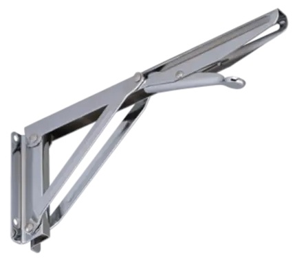 Skládací konzole chromovaná 250x115