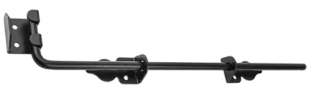 Závora brány černá