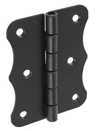 Závěs stavební ozdobný černý