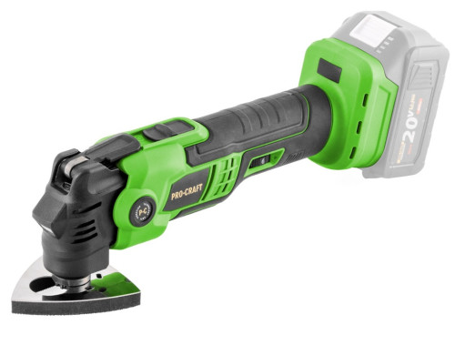 Procraft PMT22bb Bruska multifunkční,oscilační aku, 20V, bez aku