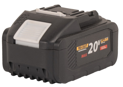 Procraft Baterie akumulátorová 20V Li-ion 8000 mAh