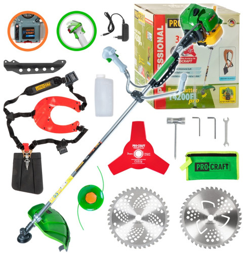 Procraft T4200EL Pro Benzínový křovinořez s elektrickým startovaním