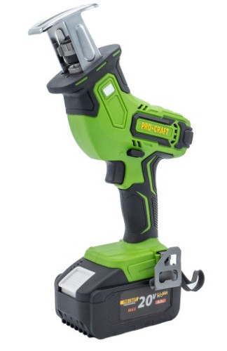 Procraft PSS30bb Pila ocaska aku  20V, ot. 0-3000/min, řez. max 200mm, BL