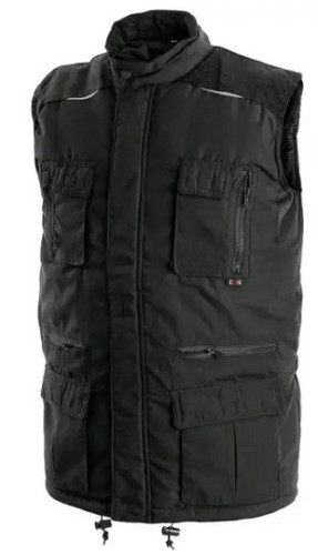 Pánská vesta CXS OHIO, zimní, černá