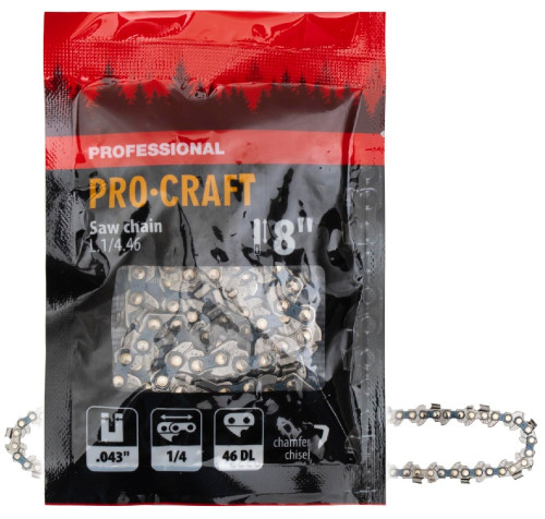 Procraft L.1/4.46 Řetěz pro řetězovou pilu PKA32Li