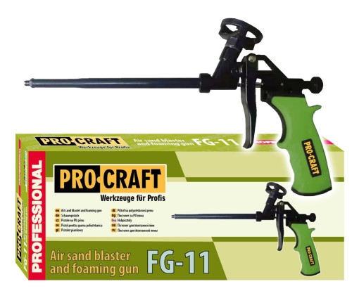 Procraft FG11 Pistole na PU pěnu celokov s teflonovým povrchem