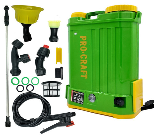 Procraft AS20-12 AKU postřikovač 12L, 20V, 1.5-5 bar, teleskopická tyč 47-84 cm