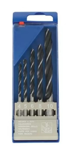 Sada válcovaných vrtáků do dřeva OREN 5dílná