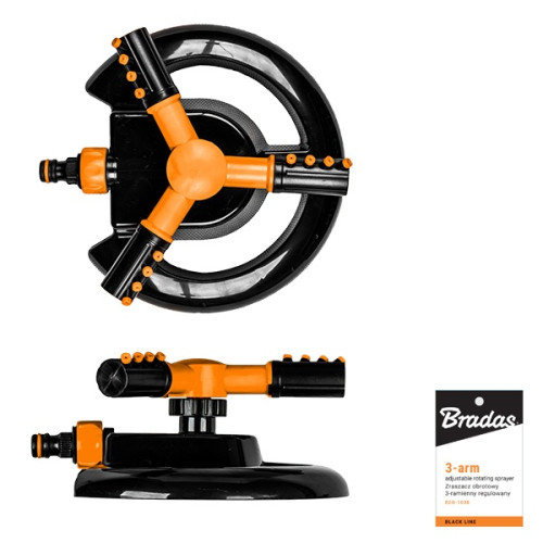 Postřikovač tří ramený - rotační