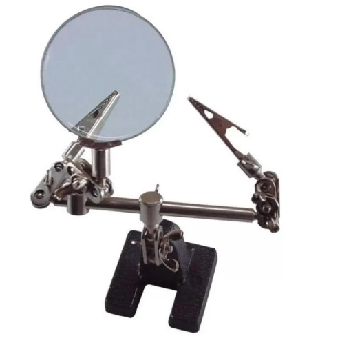 EXTOL CRAFT 9140 Držák "třetí ruka" s lupou 60mm