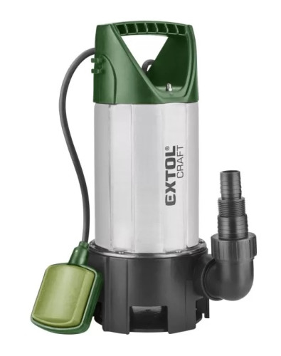 Extol Craft 414162 Ponorné nerezové čerpadlo na znečištěnou vodu 1100W, 16500 l/h