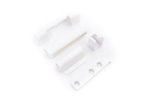 Sada krytek na kování SIEGENIA, bílá