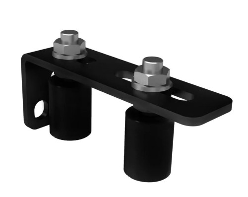 ROLNA nylonová s konzolou 2x ROLNA nylon pr.30mm, rozteč 5-65mm, 150x60x40mm, ČERNÁ