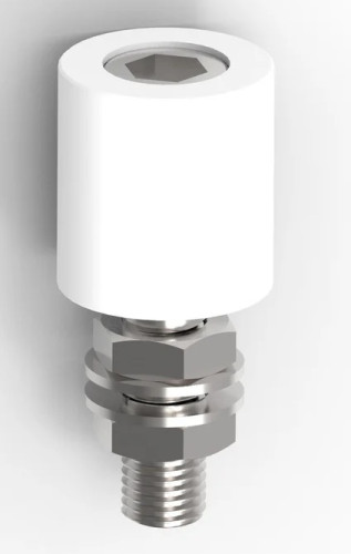 Válec vodíci pr. 42mm, M16, bílý