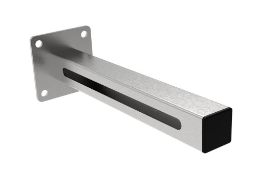 Vedení horní držák 100x100x314mm - bez rolny, horní vedení olivy