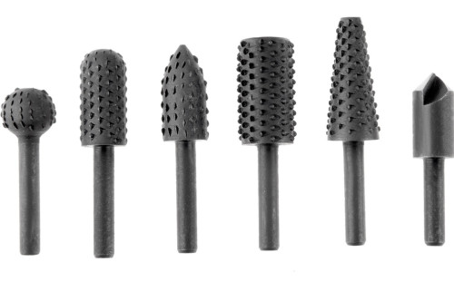 EXTOL 8803701 Rašple rotační do dřeva, sada 6ks