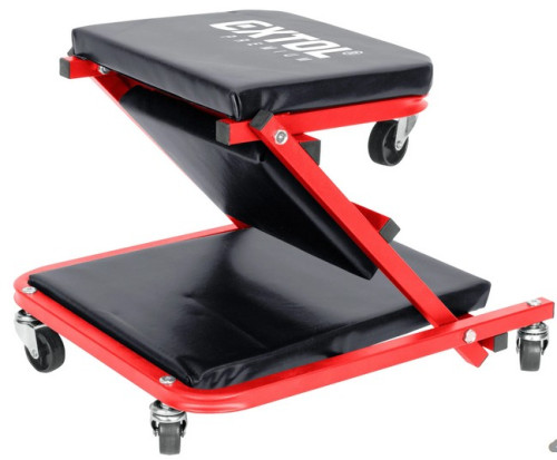 Lehátko - sedák 2v1 montážní, pojízdné, 91x41x12cm, nosnost až 150/120kg