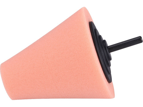 EXTOL 8804567 Kužel leštící pěnový, T40, oranžový, 80mm, stopka 6mm