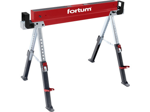 FORTUM 4759999 Koza stavební skládací 1kus, nosnost 590kg, výška 61,5-82cm