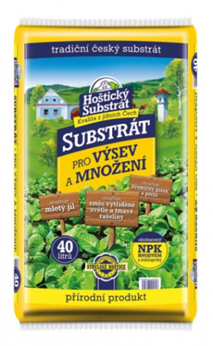 Substrát FORESTINA HOŠTICKÝ pro výsev a množení 40l