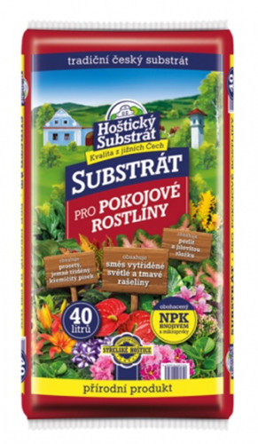 Substrát FORESTINA HOŠTICKÝ pro pokojové rostliny 40l