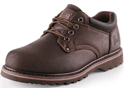 Pracovní polobotka CXS ROAD MADISON, kožená hnědá
